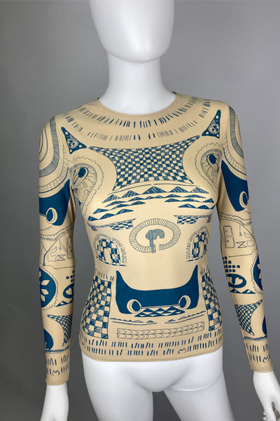 Maison Margiela（旧Maison Martin Margiela） - YUUNA ICHIKAWA Tatoo Print tops H&M × Maison Margiela H&M x Maison Margiela Tatoo Longsleeve