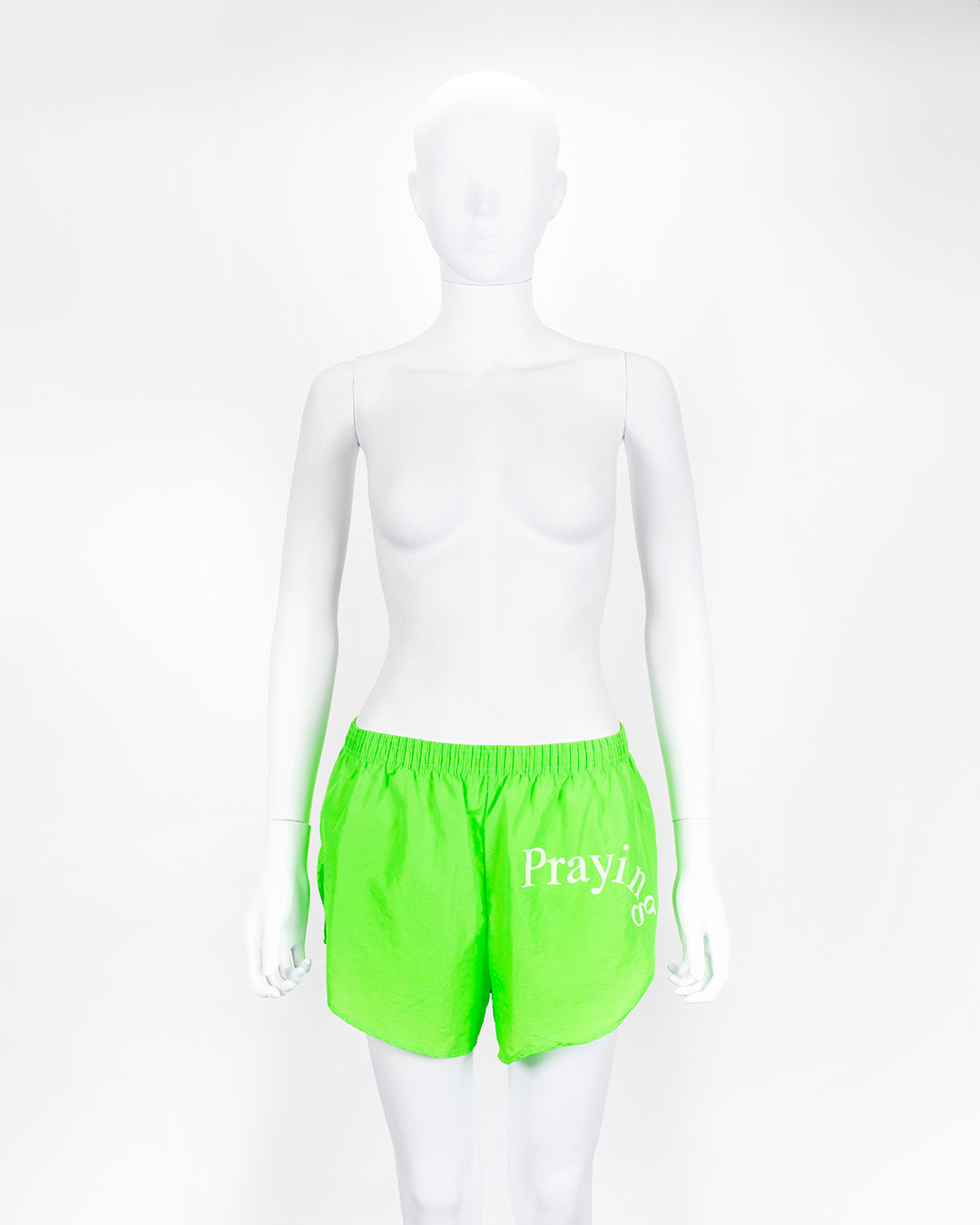 Gods Favourite Neon Green Shorts