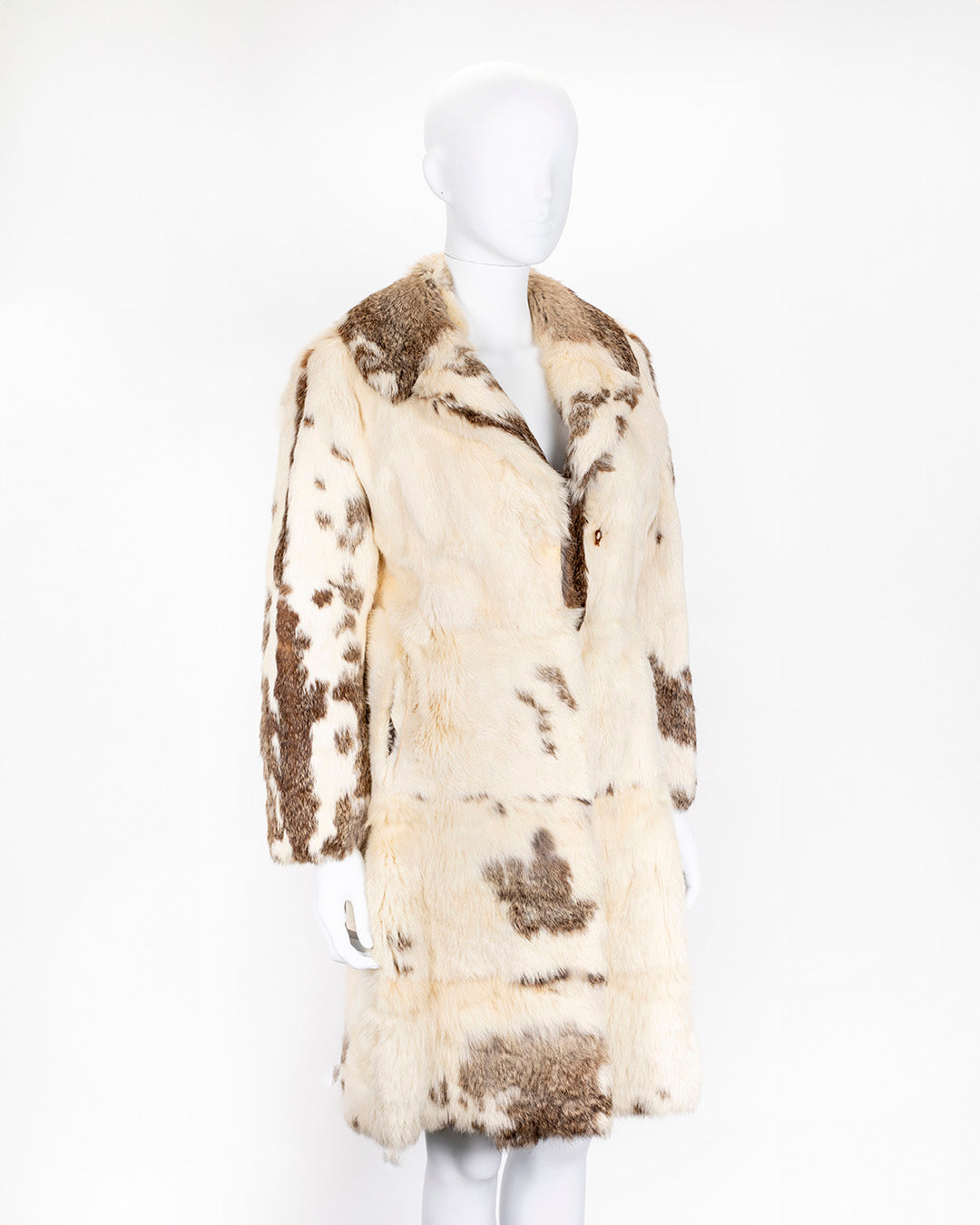 Vintage Rabbit Fur Coat