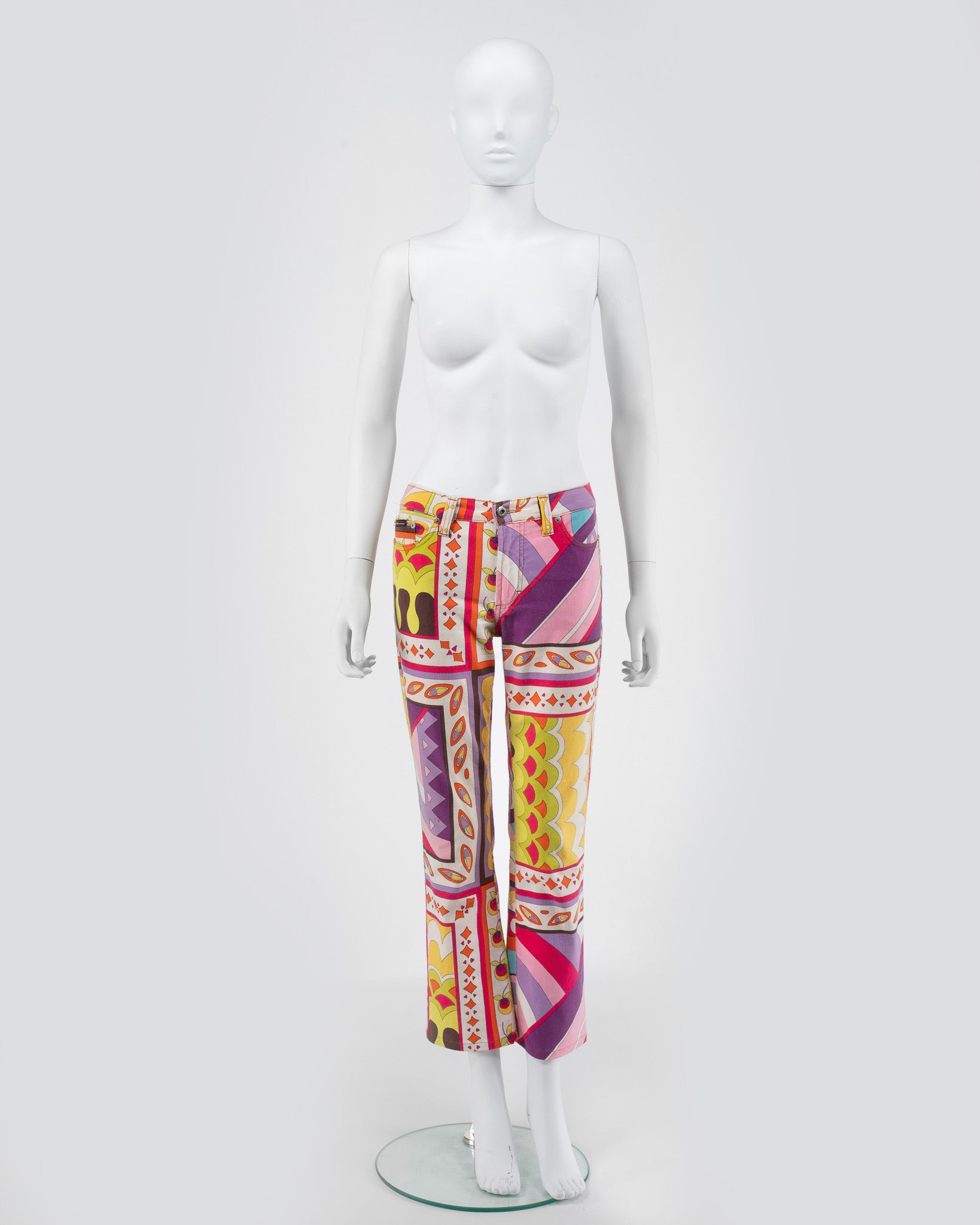 D&G Vintage Patterened Trousers (Pucci Style)