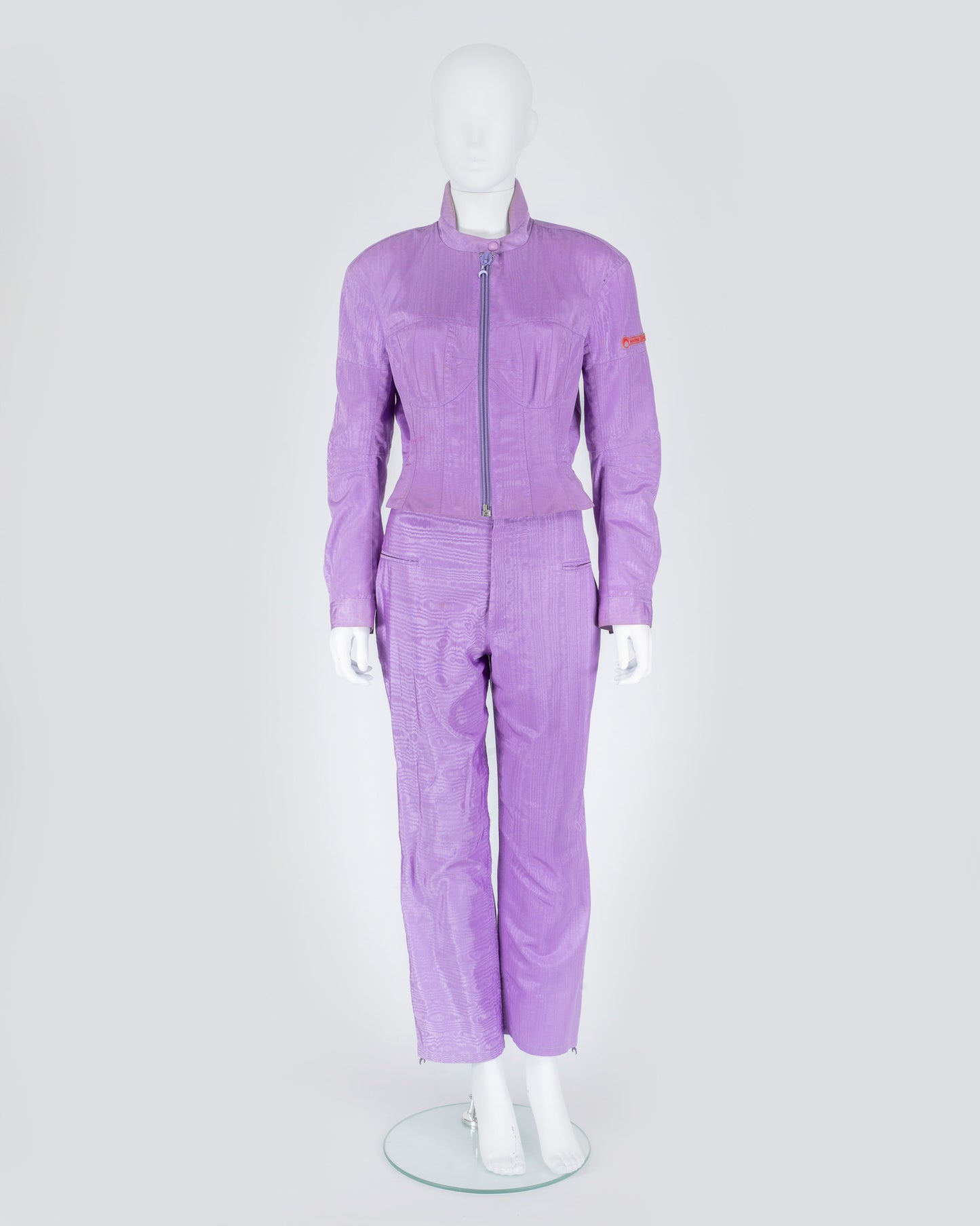 Marine Serre Purple Pants Suit