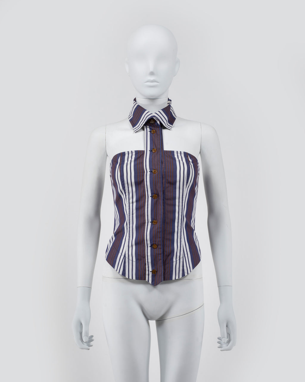 Vivienne Westwood Vintage Deconstructed Corset Shirt