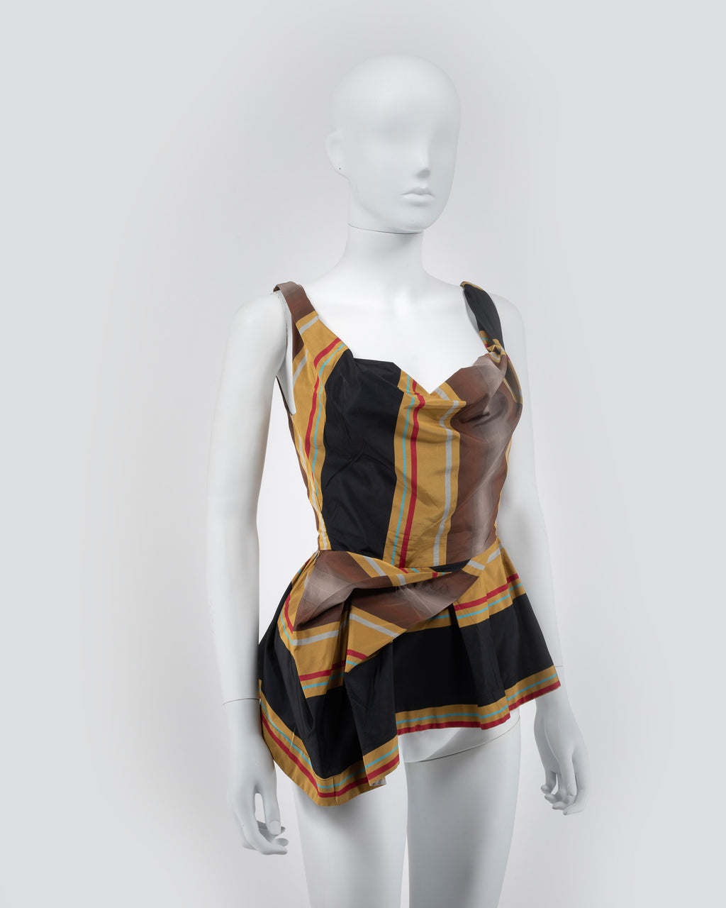 Vivienne Westwood Anglomania Draped Peplum Top