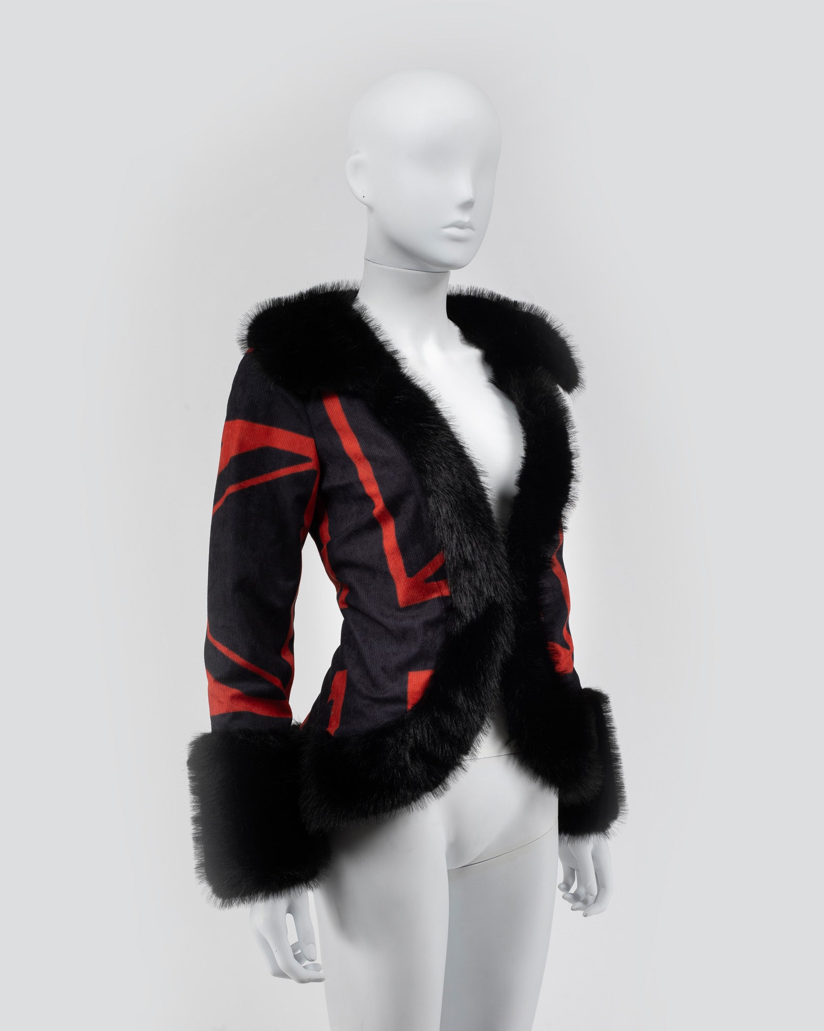 Sinead Gorey Faux Fur Jacket Insane <3