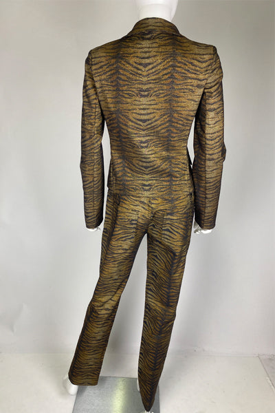 Glittery Tiger Print Suit – My Store