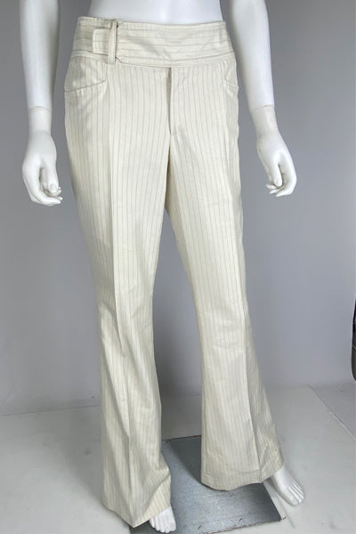 Gucci 'Tom Ford' Pinstripe Low Rise Tailored Trousers