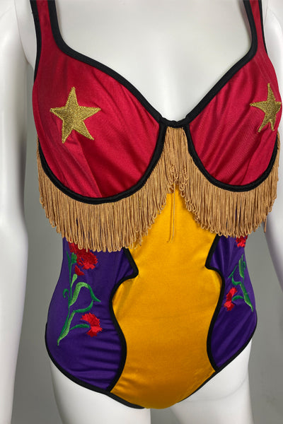 Moschino Fringed Showgirl Costume 1990's