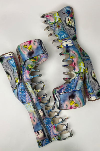 Heaven by Marc Jacobs x Claire Barrow “Kiki” Boots — Spring 2022 (Rare Collectible)