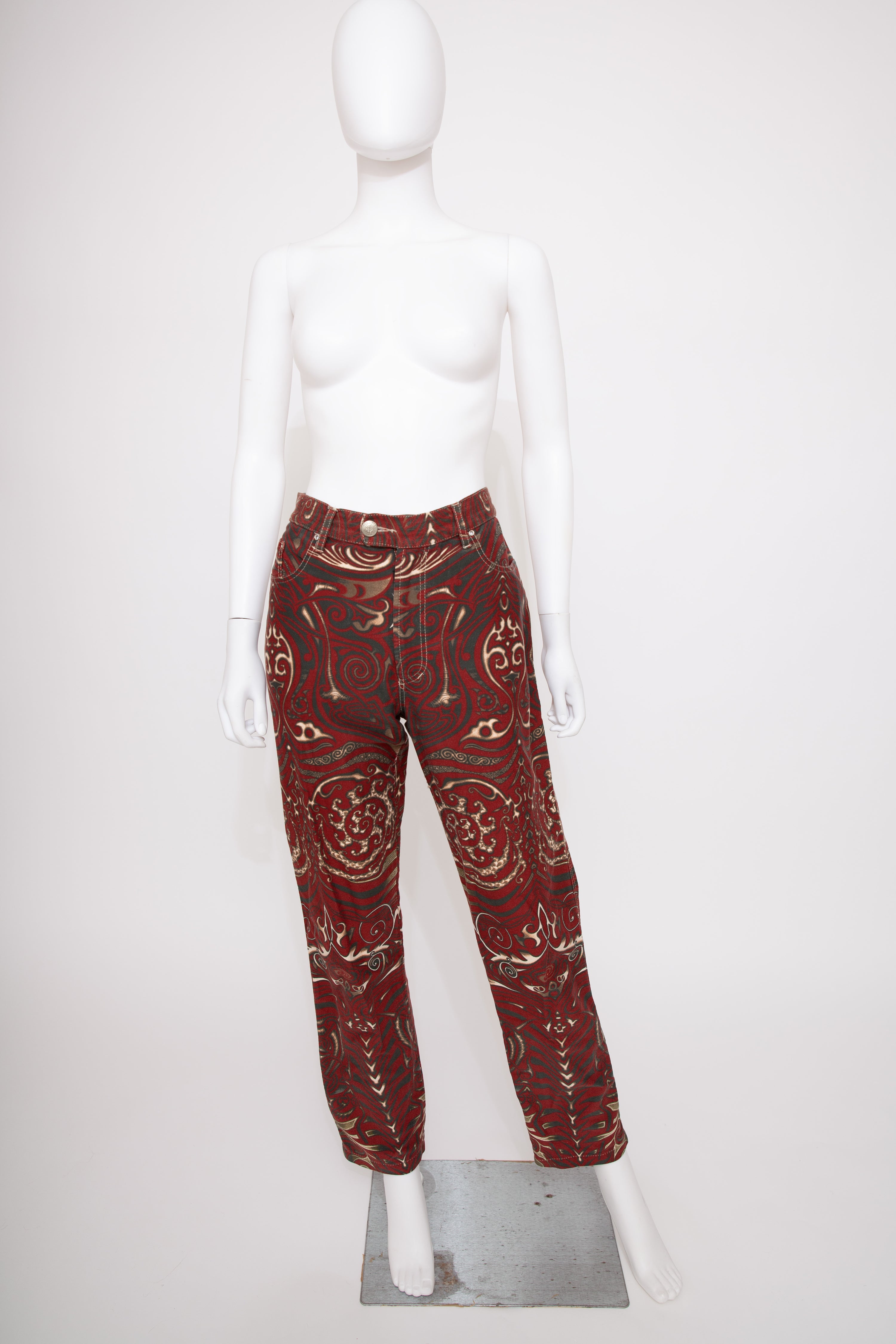 Jean Paul Gaultier Tribal Trousers 1990s