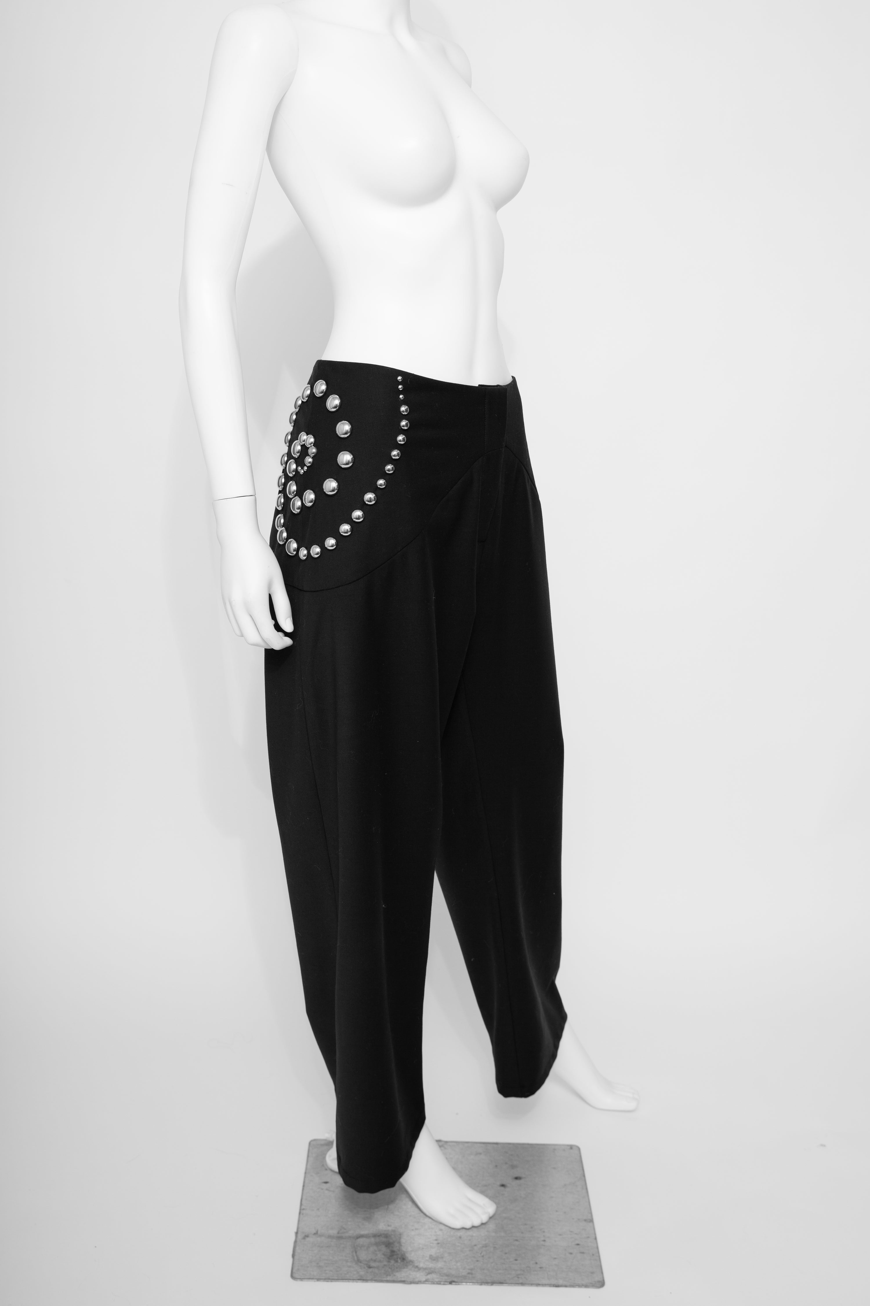 Urte Kat Spiral Studded Trousers