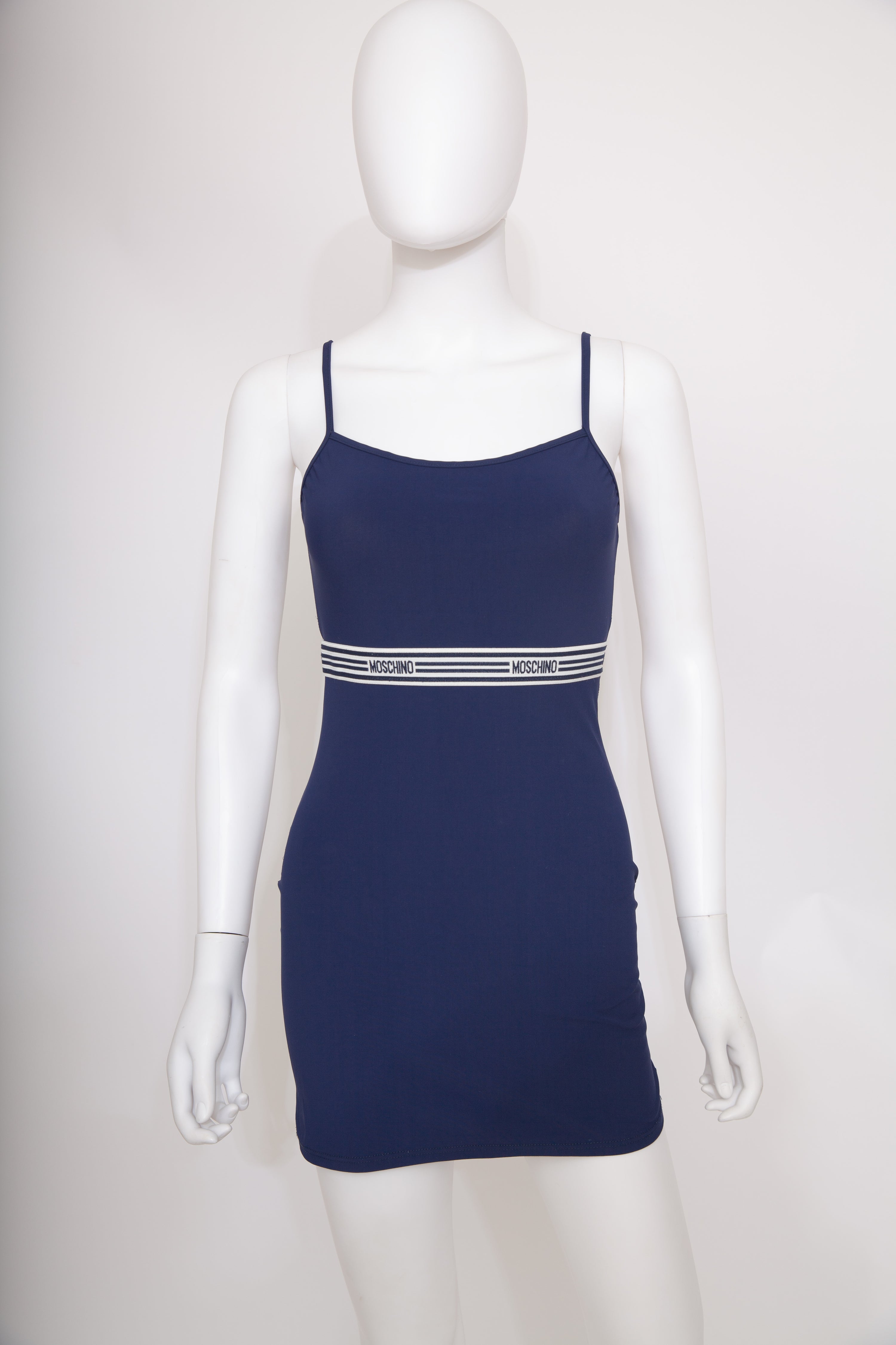 Moschino Navy Blue Mini Dress
