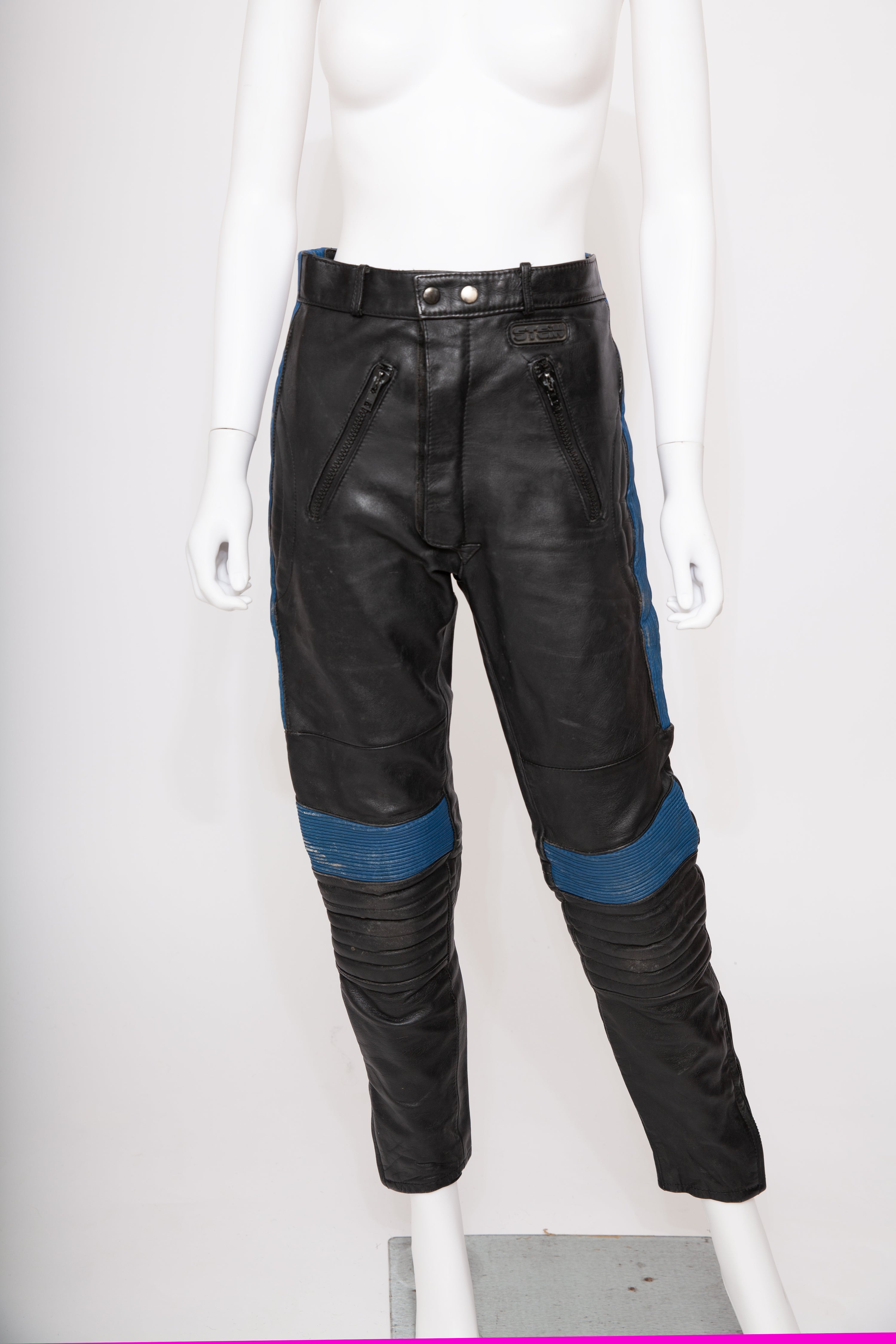 Leather Moto Trousers