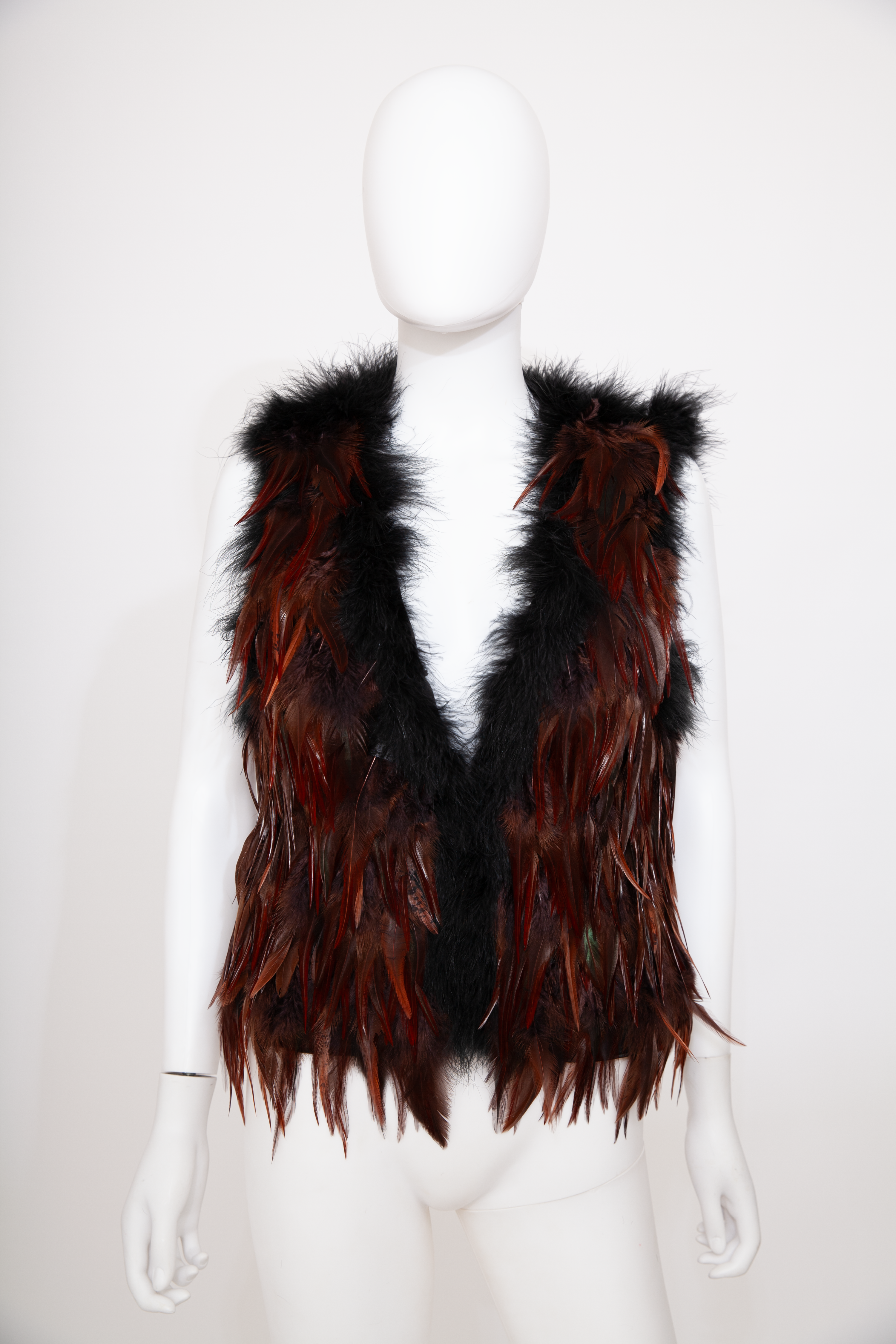 Feather Brown Gilet