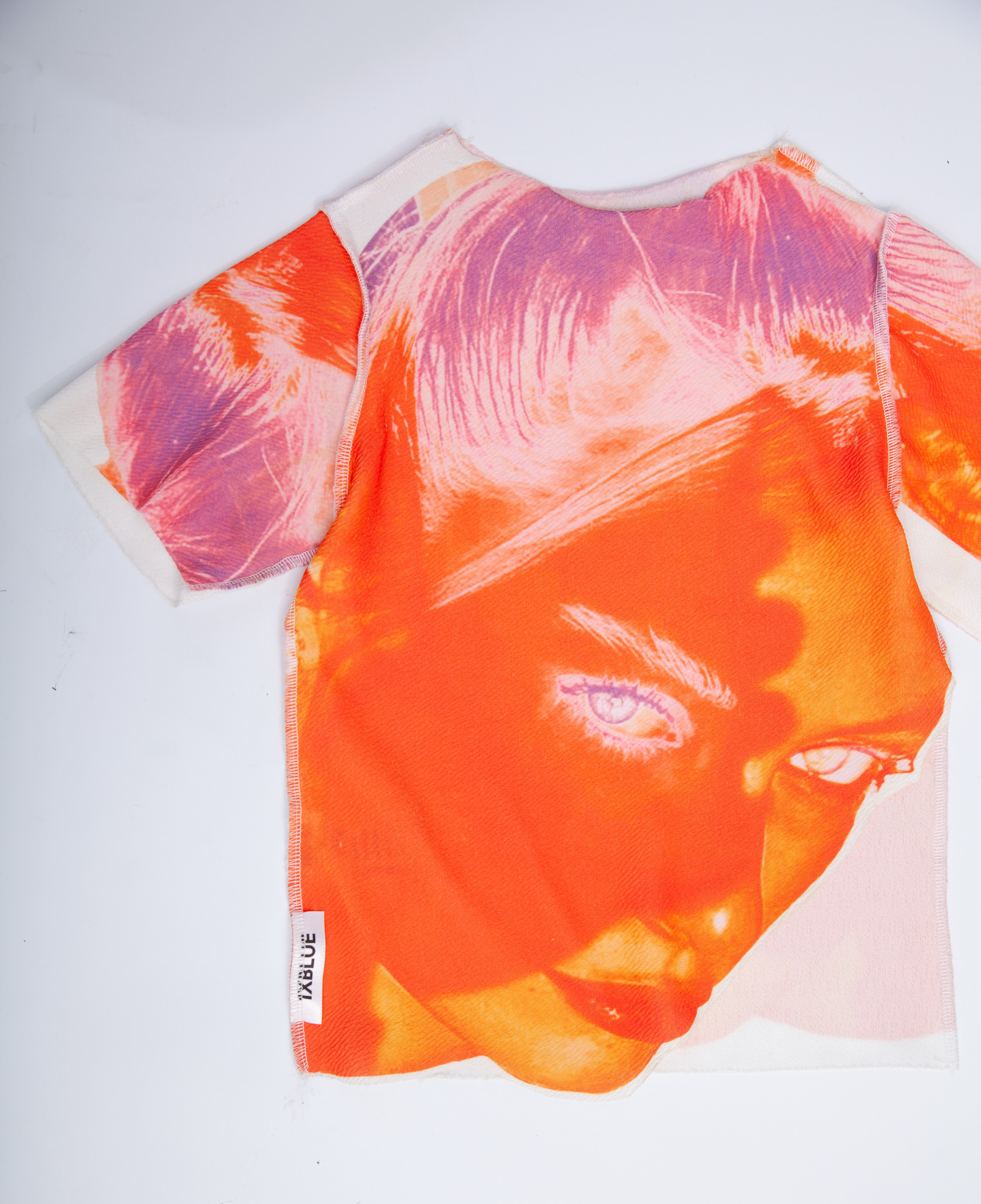 1XBLUE Graphic Mesh Top (XS)