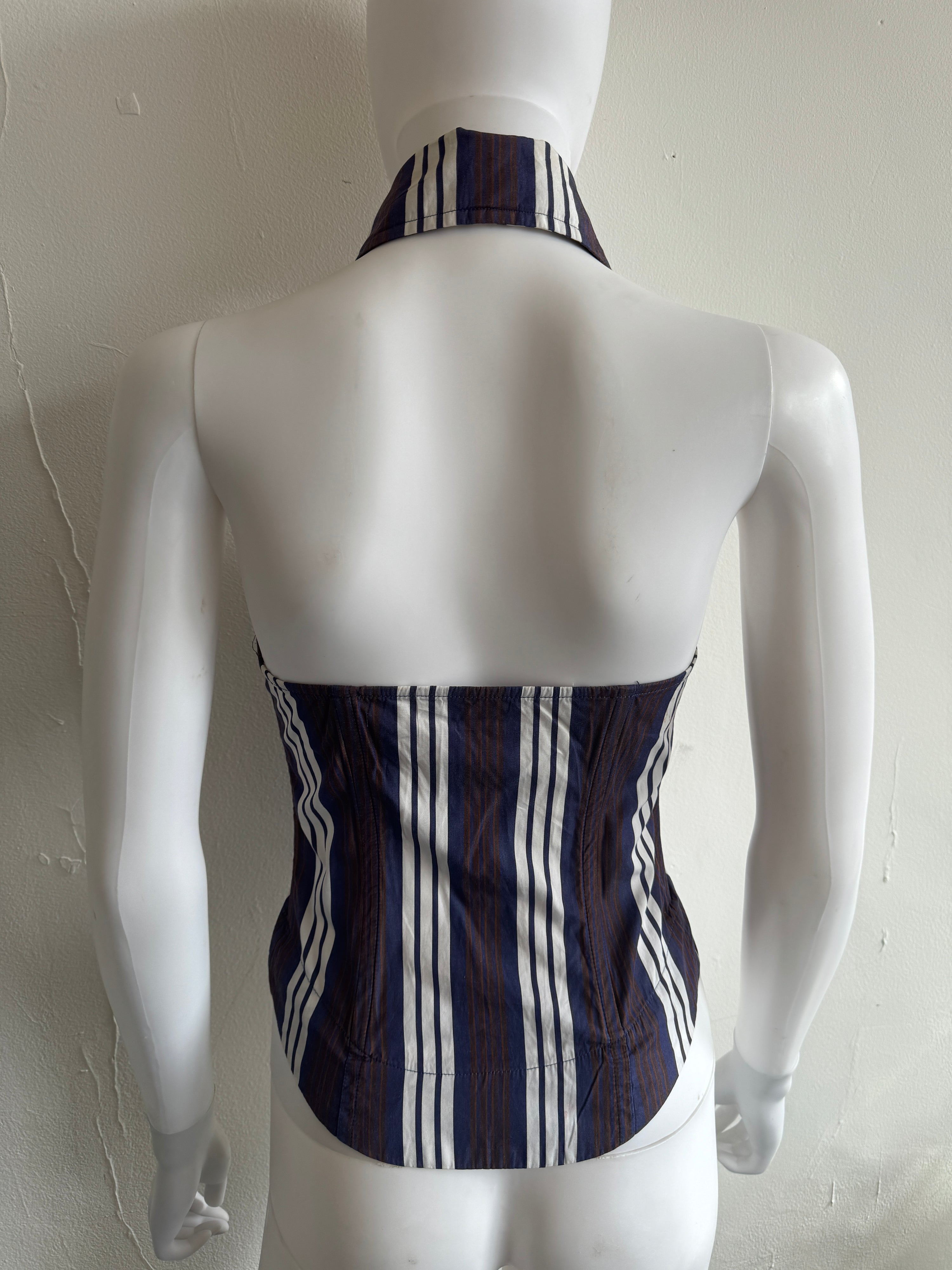 Vivienne Westwood 90's Corset Deconstructed Shirt