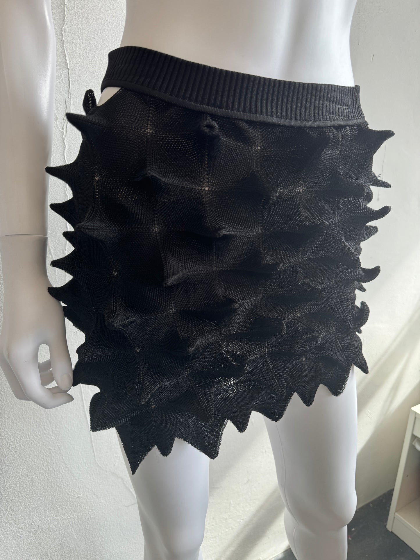 Chet Lo Spike Black Skirt