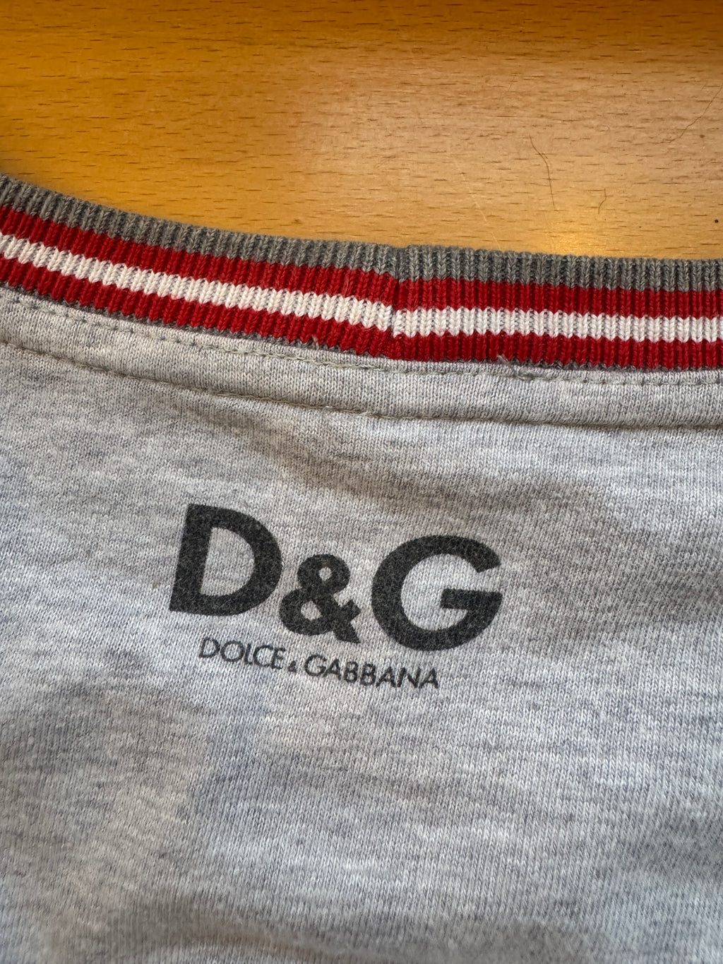 Dolce & Gabbana (D&G) RARE multicoloured jersey patchwork two piece skirt set