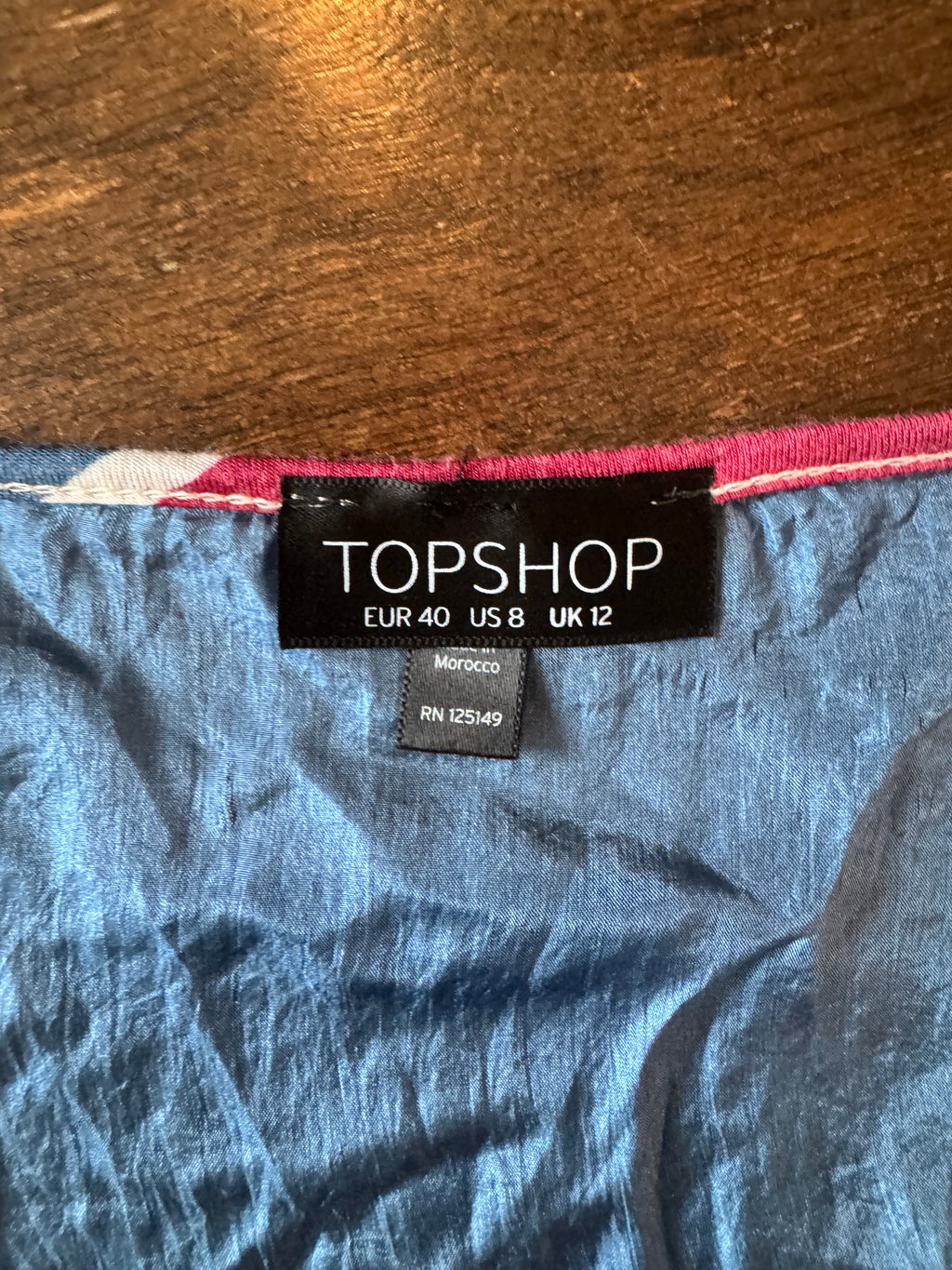 Vintage Topshop Union Jack Draped Top (2010s Icon!)