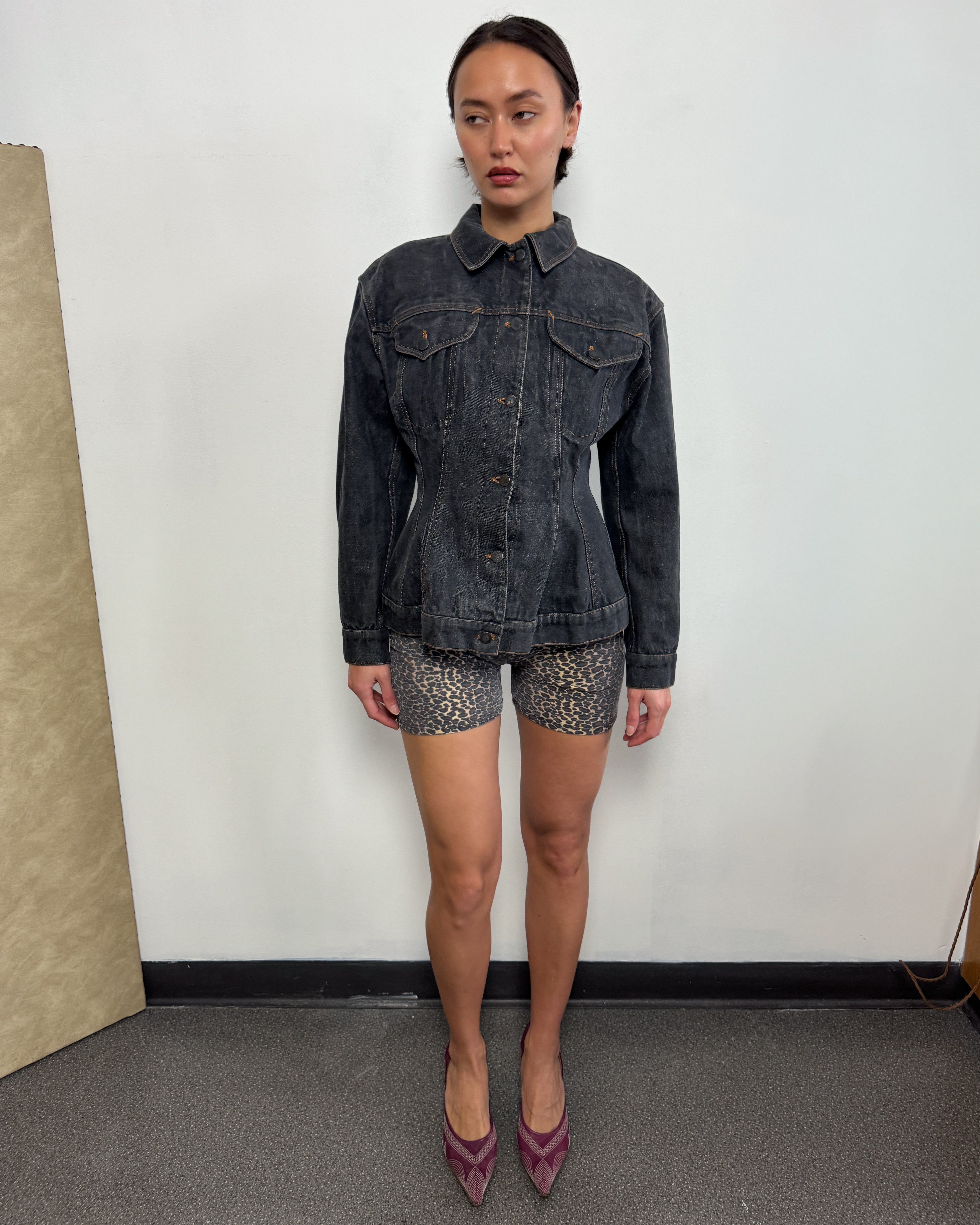 Jean Paul Gaultier Structured Denim Jacket (Spring 1988, Vintage)