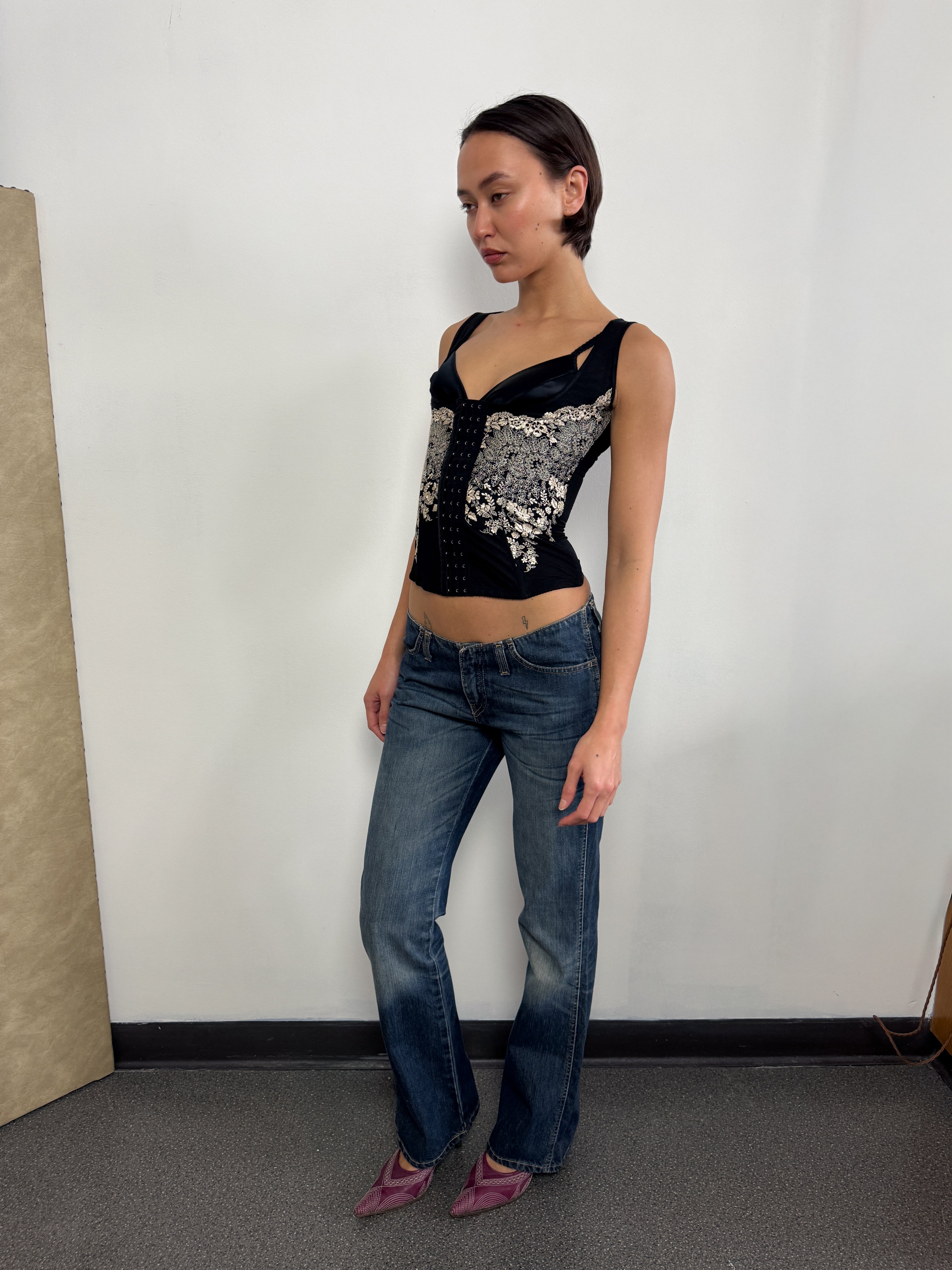 Levi's Mid Wash Denim Jeans with  Low Waist