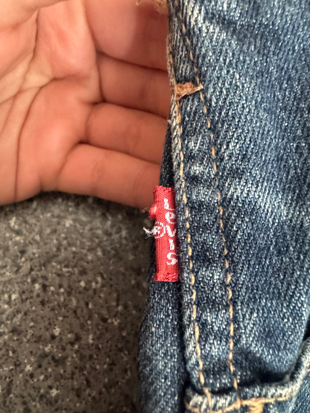 Levi's Mid Wash Denim Jeans with  Low Waist