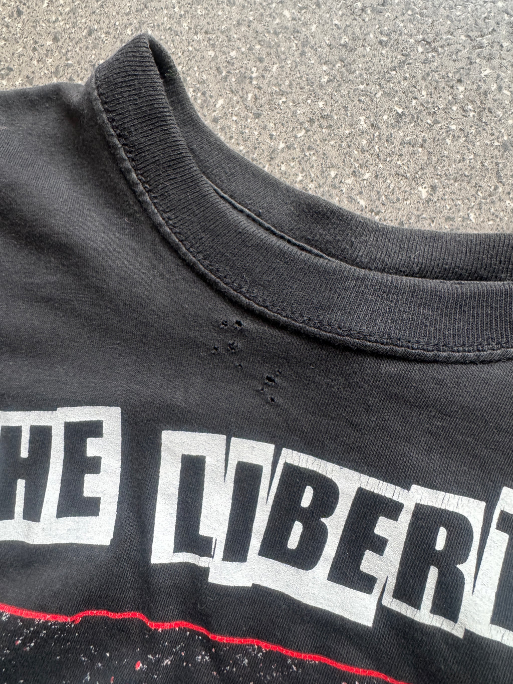 Vintage The Libertines Band T-Shirt Distressed details