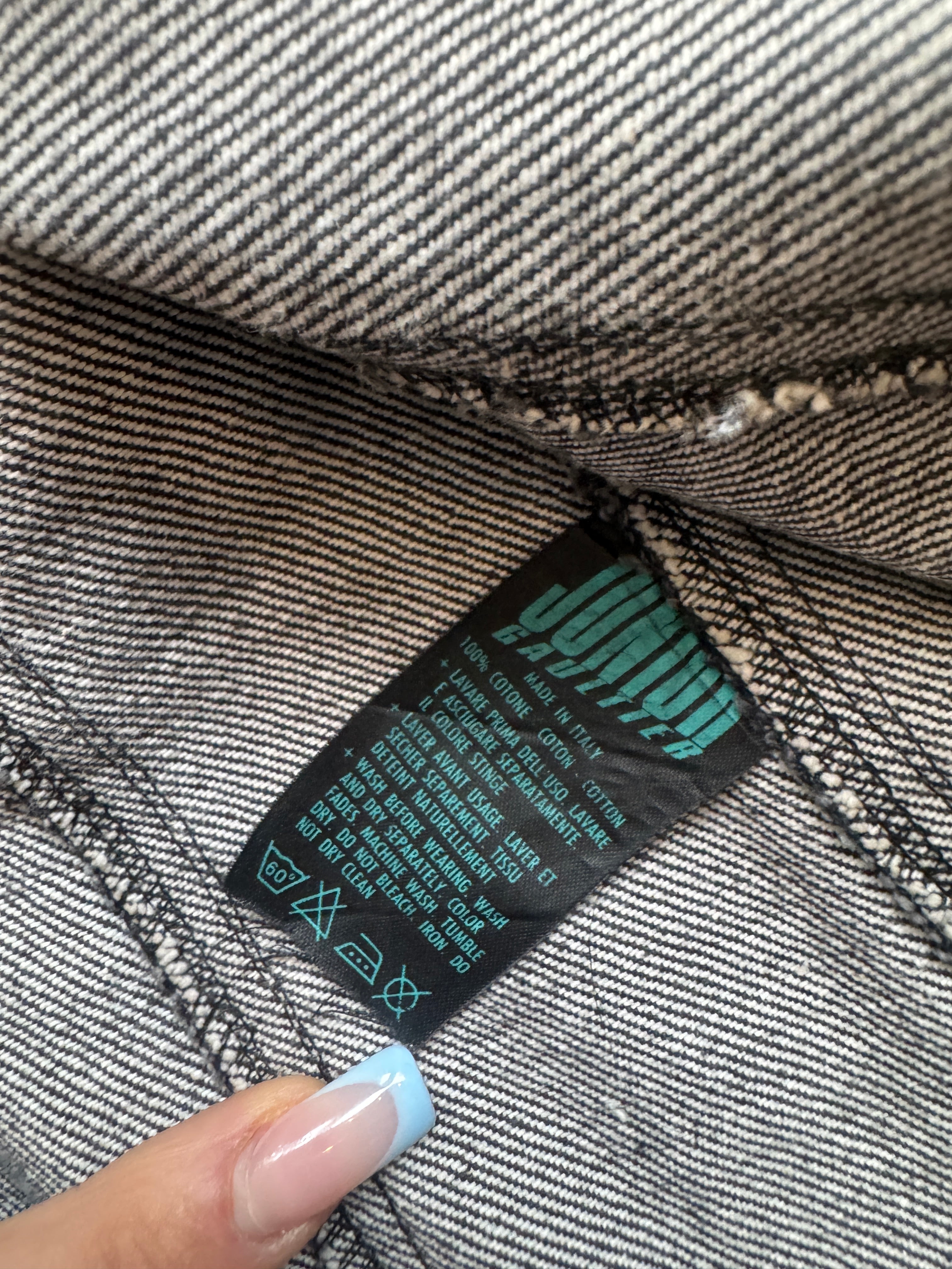 Jean Paul Gaultier Structured Denim Jacket (Spring 1988, Vintage)