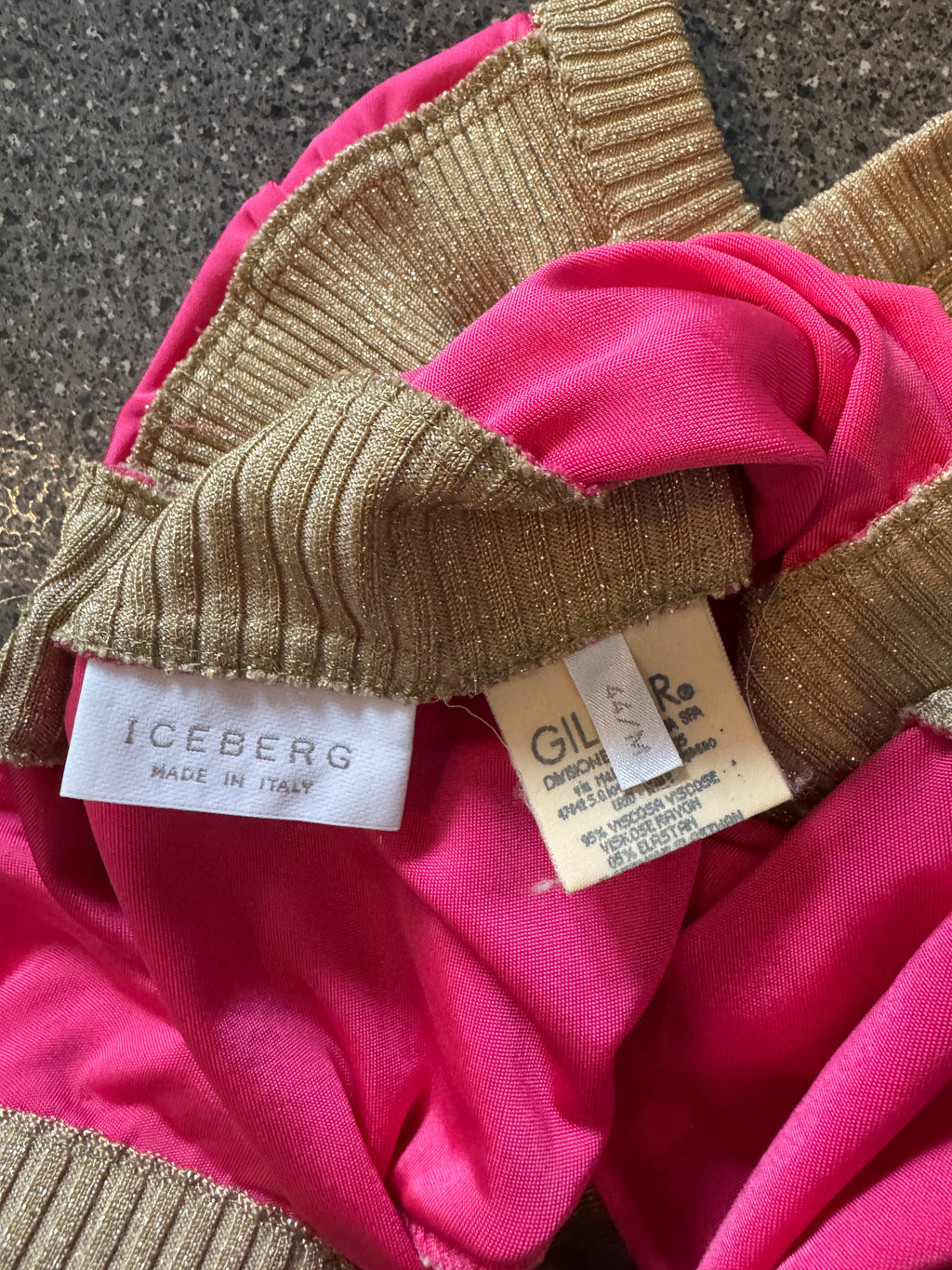 Vintage Iceberg Pink Dress