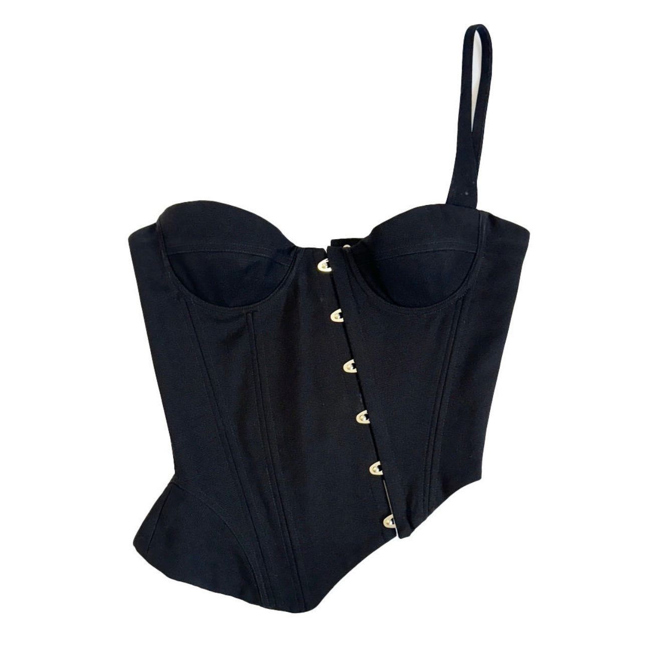 Fanci Club Cupped Corset Black