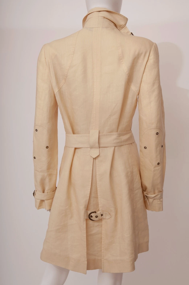 Stella McCartney Spring 2005 Trench Cream Beige Coat