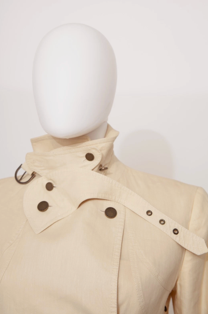 Stella McCartney Spring 2005 Trench Cream Beige Coat
