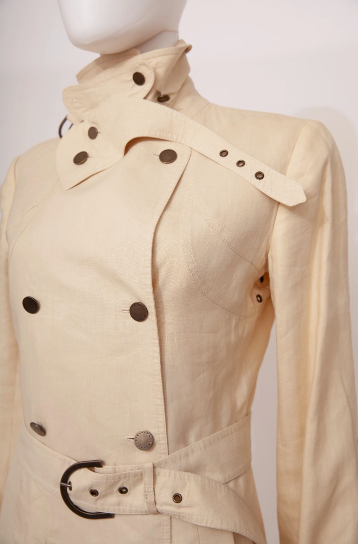 Stella McCartney Spring 2005 Trench Cream Beige Coat
