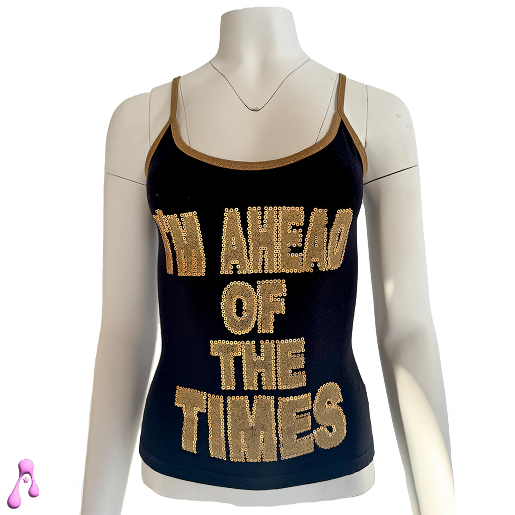 Dolce & Gabbana D&G “I’M AHEAD OF THE TIMES” Vintage Tank Top
