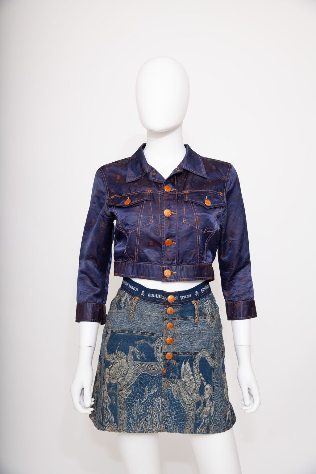 Jean Paul Gaultier 1995 Vintage Skirt Set