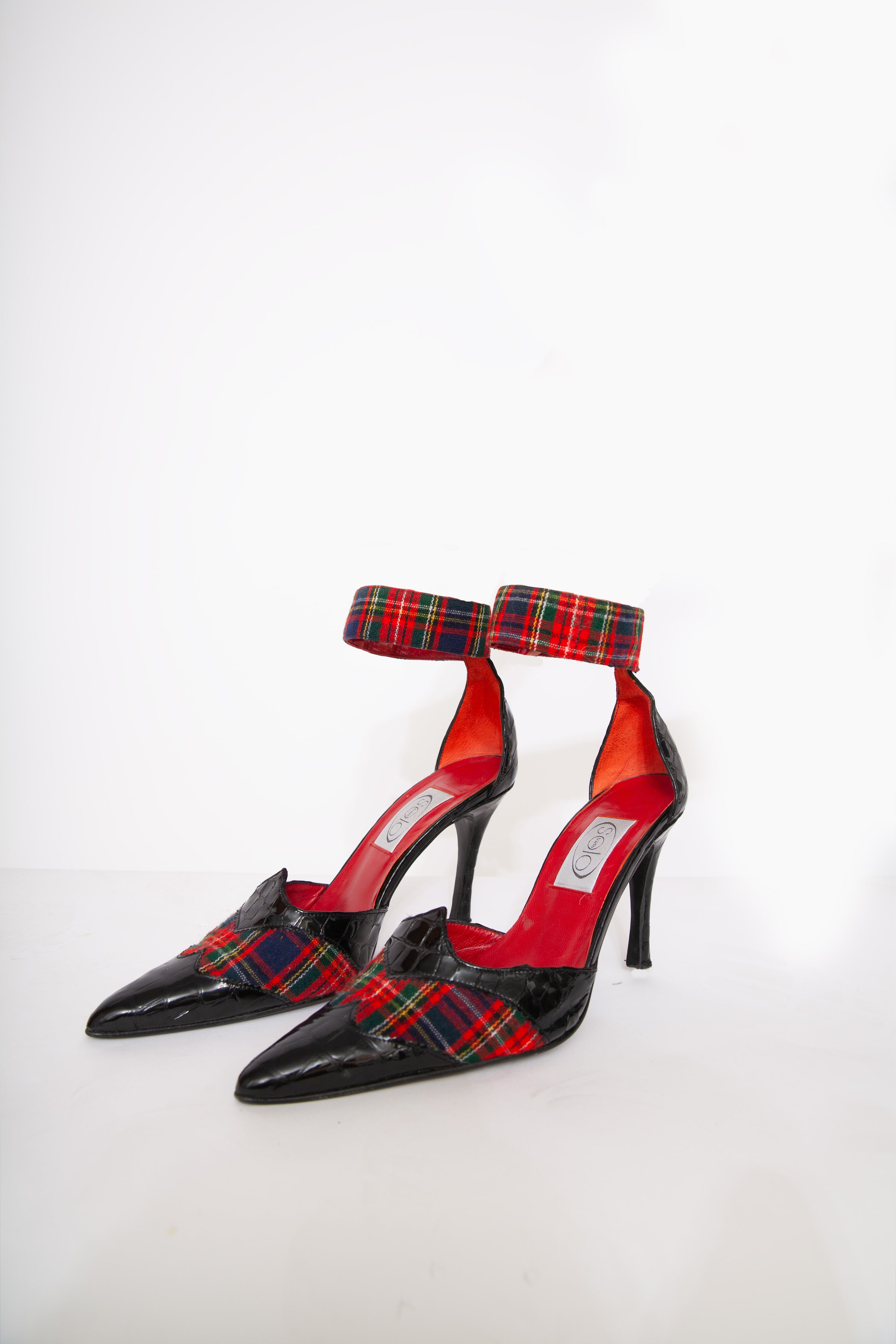 Tartan Pointed Heels