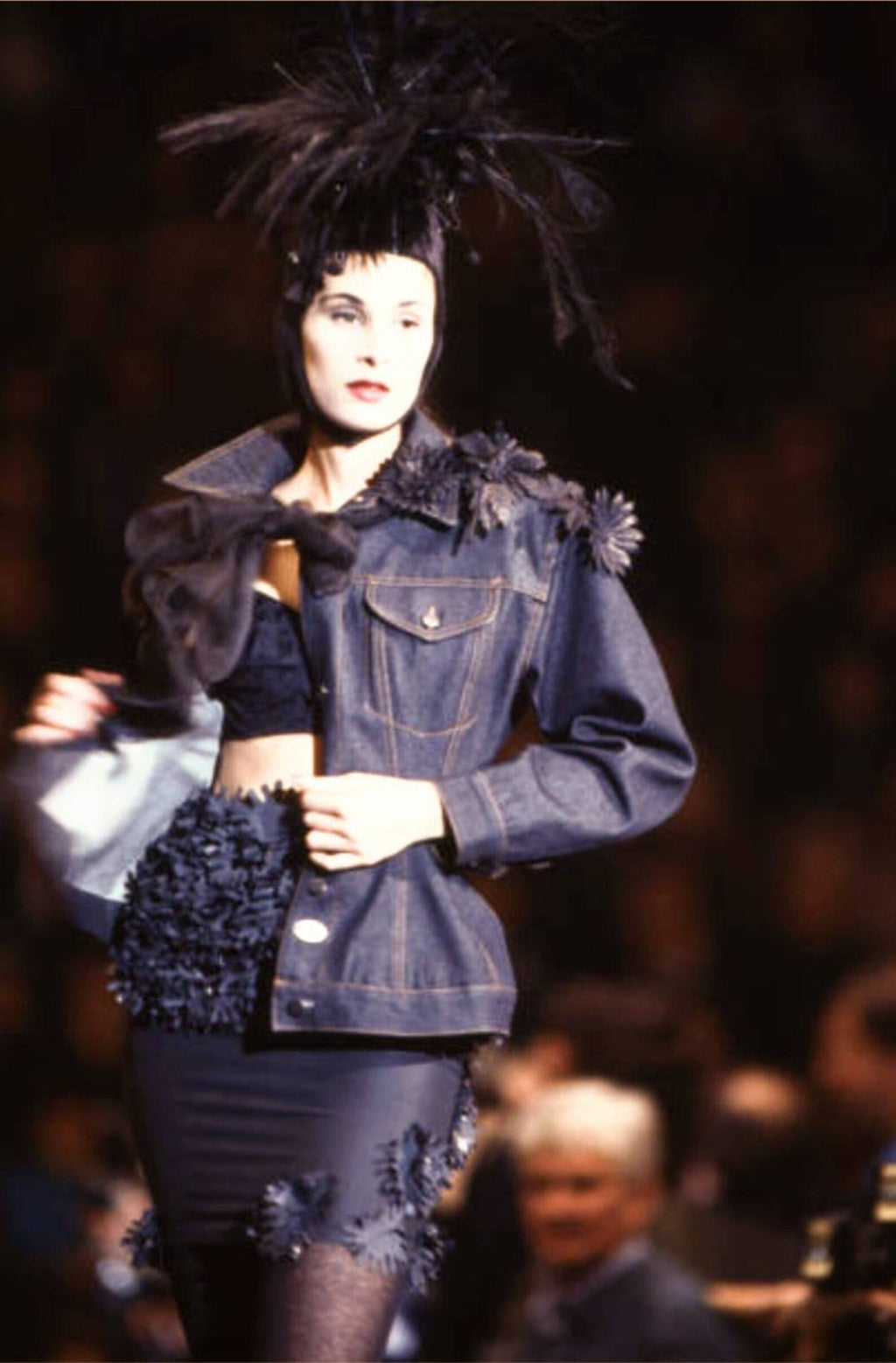 Jean Paul Gaultier Structured Denim Jacket (Spring 1988, Vintage)