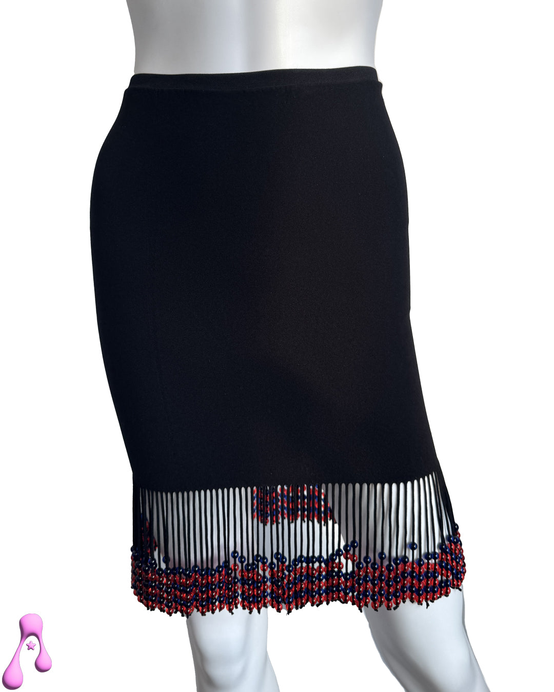Sinead Gorey Beaded Skirt Stretch Material Skirt & Top Set